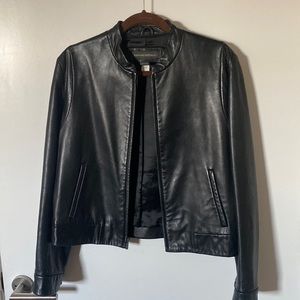 Leather jacket
